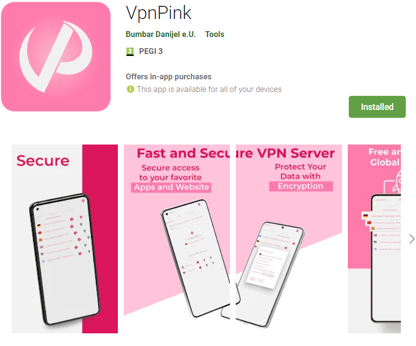 pink vpn