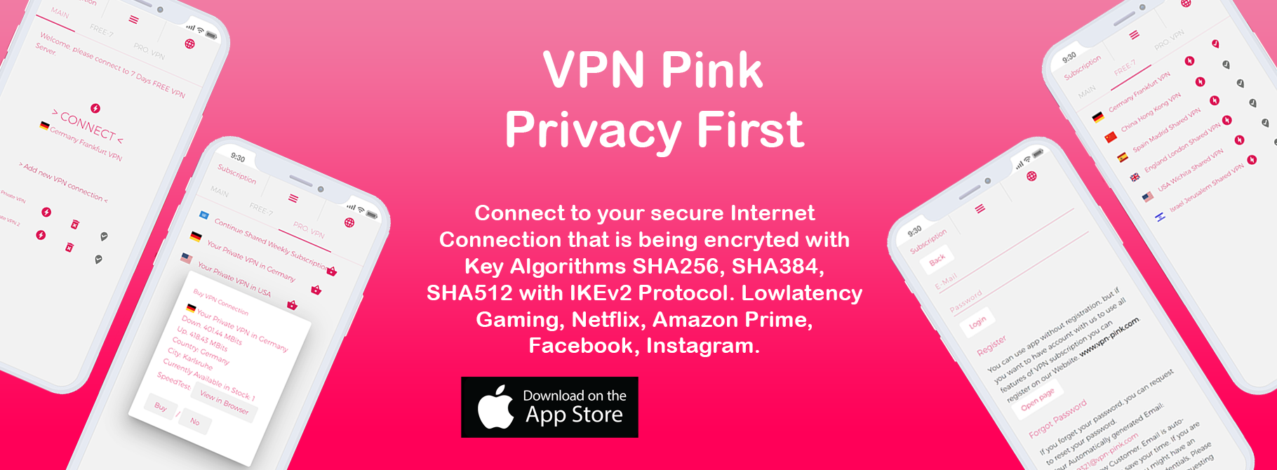 VPN 7 na App Store